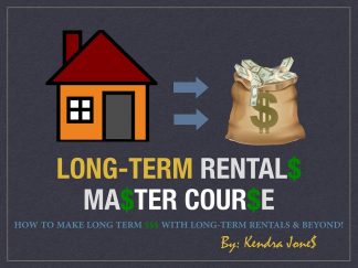 Long-Term Rental$ Master Course
