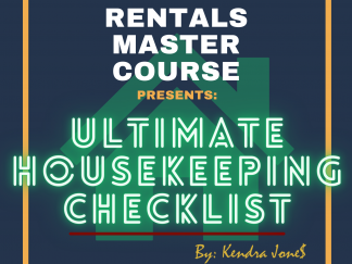 RMC's Ultimate Housekeeping Checklist